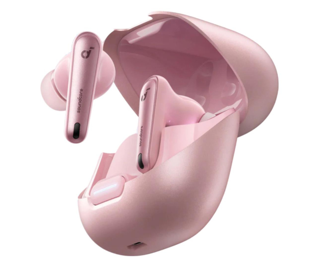 ANKER Słuchawki bezprzewodowe Liberty 4 NC różowe A3947G51 - 1265299 - zdjęcie 2